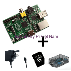 Bộ kit Raspberrypi và phụ kiện (Made in UK)