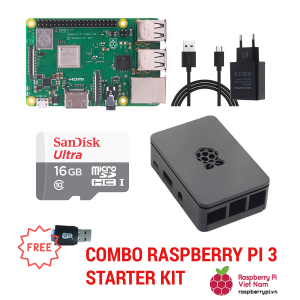 Combo Raspberry Pi 3 B+ Starter Kit