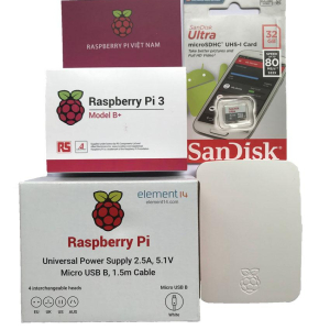 Combo Raspberry Pi 3 B+ Official