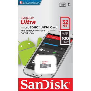 Thẻ nhớ MicroSD Sandisk 32GB - 100MB/s
