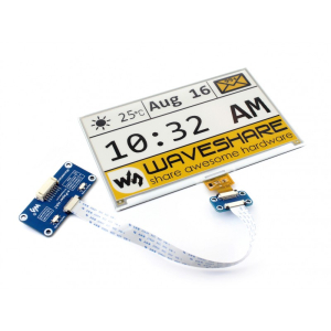 Màn hình E-Ink 7.5inch HAT - 640x384 pixel cho Raspberry Pi, ba màu vàng/đen/trắng