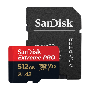 Thẻ Nhớ MicroSD SanDisk Extreme Pro V30 A2 512GB 200MB/s SDSQXCD-512G-GN6MA
